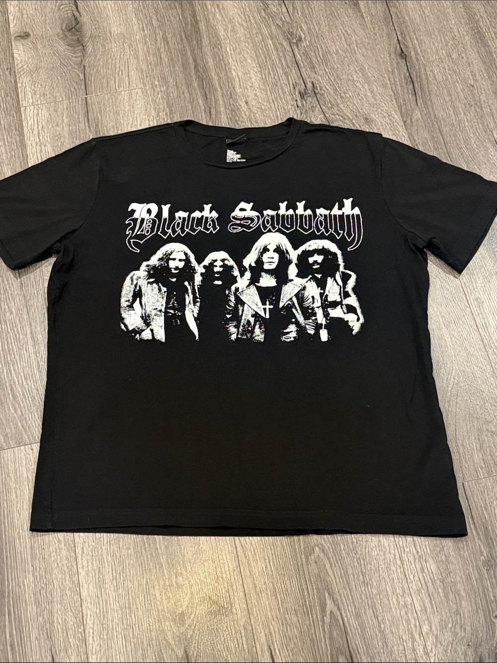 Black Sabbath Graphic Band Tee - Black size Large #ozzyosbourne